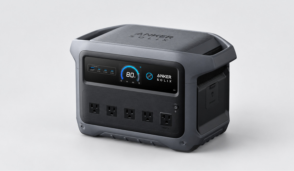 Anker SOLIX C1000 Gen 2 Portable Power Station LiFePO4 Battery Solar Generator for UPS Outdoor and Emergency Use