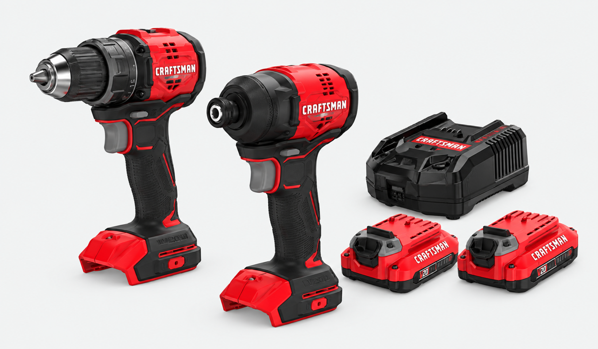 CRAFTSMAN CMCK1411D2 two-tool combo kit